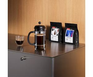 Bodum Caffettiera 1L - 8 Cups - French Press Coffee Maker - Black