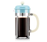 BODUM CAFFETTIERA 1L - 8 Cups - French Press Coffee Maker - Ice Blue