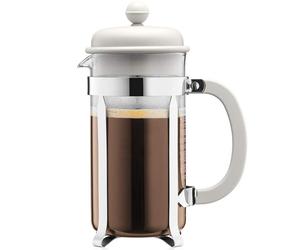 BODUM Caffettiera 8 Cup French Press Coffee Maker, Off White, 1.0 l, 34 oz