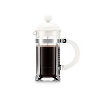 Bodum CAFFETTIERA French Press Coffee Maker with Plastic Lid in Off-White Bodum Off-White