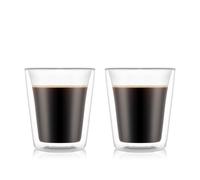 BODUM CANTEEN - 2 Glasses 0.2L - Double Wall - Medium