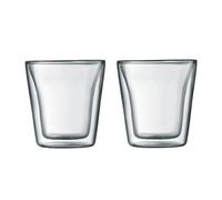 Bodum Canteen double wall glass 2-pack 0.1 l