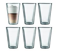 Bodum - BODUM CANTEEN Double Wall Glass 40 cl, 6-pcs - Clear