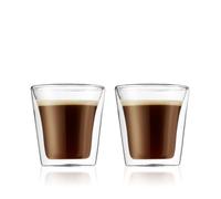 BODUM CANTEEN - Set of 2 Glasses 0.1L - Double Wall - Small