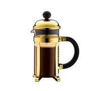 BODUM Chambord 3-Cup Coffee Maker, Gold, 0.35 Litre/ 12oz