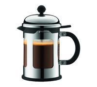 BODUM Chambord 4 Cup French Press Coffee Maker, Chrome, 0.5 l