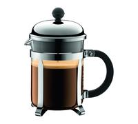 BODUM Chambord 4 Cup French Press Coffee Maker, Chrome, 0.5 l