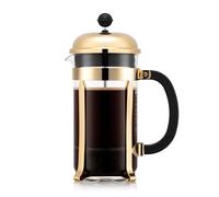 Bodum Gold CD Chambord 1l French Press 8 cup-1l, Glass, 1 Liter