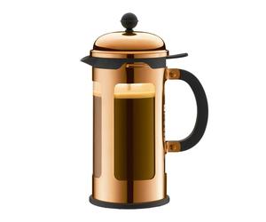 Bodum Chambord modern coffee press copper 8 cups