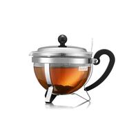 BODUM CHAMBORD Teapot with Stainless Steel Filter and Lid - 1L Tea Maker