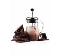 Bodum Bodum Chocolatiere Glass and Stainless Steel Jug 1L Chrome