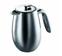 BODUM Columbia 3 Cup Double Wall French Press Coffee Maker, Matt Finish, 0.35 l, 12 oz