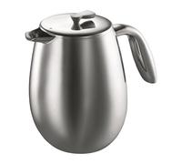 Bodum Columbia Double Wall Coffee Maker, Stainless Steel - 12-Cup (1.5 L), Shiny