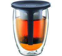 Bodum Tea for One Glass with Tea Infuser - 0.35 L, Black Infuser, 1 - Pack
