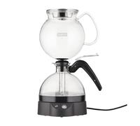 Bodum ePebo Vacuum Coffee Maker 34 Oz, BPA Free Tritan Plastic Carafe, High Heat Borosilicate Glass Funnel with Temperature Control