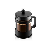 BODUM 1784-01 Kenya 4 Cup French Press Coffee Maker, Black, 0.5 l, 17 oz