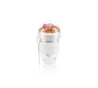 Bodum JOYCUP 0.25L Plastic Double Wall Granola with Lid and Spoon, 0.25L