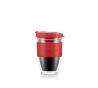 Bodum JOYCUP 11889-04S Double-Walled Travel Mug with Screw Lid 0.25 L Plastic Red