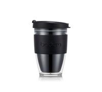 Bodum JOYCUP Travel Mug, 250ml Reusable Double-Wall Coffee Cup with Lid,