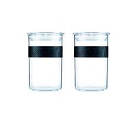 Bodum Presso Set of 2 Black Storage Jars