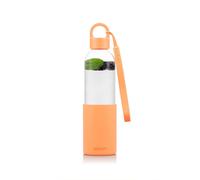 BODUM MELIOR Glass Water Bottle 0.5L - Bellini Orange
