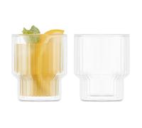Bodum Navalia double walled glass 15 cl 2-pack Clear