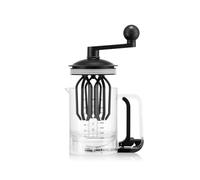 Bodum Pancake Pancake Batter Mixer & Dispenser BISTRO Black- Integrated Measuring - Easy-Pour, Durable - BPA-Free Plastic - Dishwasher Safe