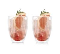 Bodum Pavina double walled glass 32 cl 2-pack Clear