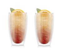 Bodum Pavina double walled glass 45 cl 2-pack Clear