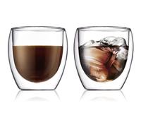 Bodum PAVINA Double Walled Thermo Glasses 0.25 L, 8 oz, Pair