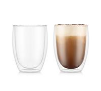 Bodum 4559-10 PAVINA Double Walled Thermo Glasses, 0.35 L, 12 oz, Pair