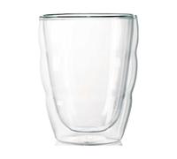 BODUM Pilatus Double Walled Glasses, Set of 2 - 0.25 Litre