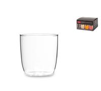 Bodum Set Of 4 Borosilicate Glass Kvadrant Juice Glasses 20 Cl