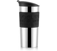 Bodum Travel Mug Vacuum Insulated Stainless Steel 0.35L 12oz Hot Cold Drinks