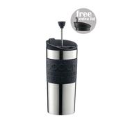 Bodum Bodum Travel press mug chrome black
