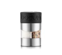 BODUM TWIN 2-in-1 Salt and Pepper Grinder Black