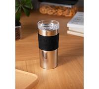 Bodum Vacuum 12oz Travel Mug - Silver, White,Silver,Black
