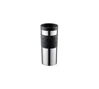 Bodum Vacuum Travel Mug, Stainless Steel, Small, 0.35 l, 12 oz (Black)