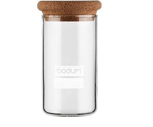 Bodum YOHKI Storage jar with cork lid, 0.25 l, 8 oz