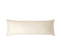 (Body - 48 x 136 cm, Cream) Egyptian Cotton Pillow Case 200 TC Equivalent 400 Thread Count