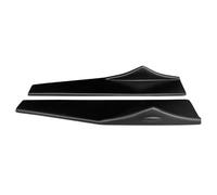 Body Accessories For Cadillac ATS-L 2014-2017 Car Side Skirts Accessories Bumper Spoiler Protective Panels Anti-crash Lip Protector(Matte Black)