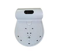 Body Air Dryer After Shower, Full Body Dryer with Weight Sensor, Between Warm and Cold, Waterproof Smart Foot Touch Screen (White)