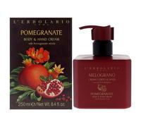 Body and Hand Cream - Pomegranate by LErbolario for Unisex - 8.4 oz Cream
