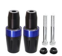 Body Anti Drop Rubber Protector Floor Protection Anti Drop Ball Fit For Yamaha MT07 FZ07 Tracer 700 Exhaust Frame Sliders Anti Crash Protector(Blue)