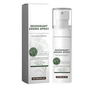 Body Antiperspirant, Refreshing Armpit Odor Protection Spray, Long-Lasting Mist Natural, 11.6/4/4cm, Fast-Drying & Lightweight, Easy to Use, Ideal for Hands Face Shower, Travel Men Women