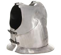 Body Armour Replica LARP Silver Steel Breastplate Cuirass Multi Models vidaXL