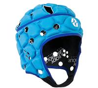 Body Armour Ventilator Headguard Rugby Head Protection Scrum Cap - Adult (Small, Mid Blue)