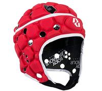 Body Armour Ventilator Headguard Rugby Head Protection Scrum Cap - Adult (XLarge, Red)