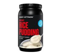 Body Attack Instant Rice Pudding 1 kg Sugar-Free Vegan Carb Complex Flakes