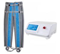 Body Balancer Lymphatic Drainage Massager for Professional Body Slimming, Pressotherapy Lymphatic Drainage Equipment, 16 Gasbag Electric Leg Air Compression Machine for Circulation (A)
